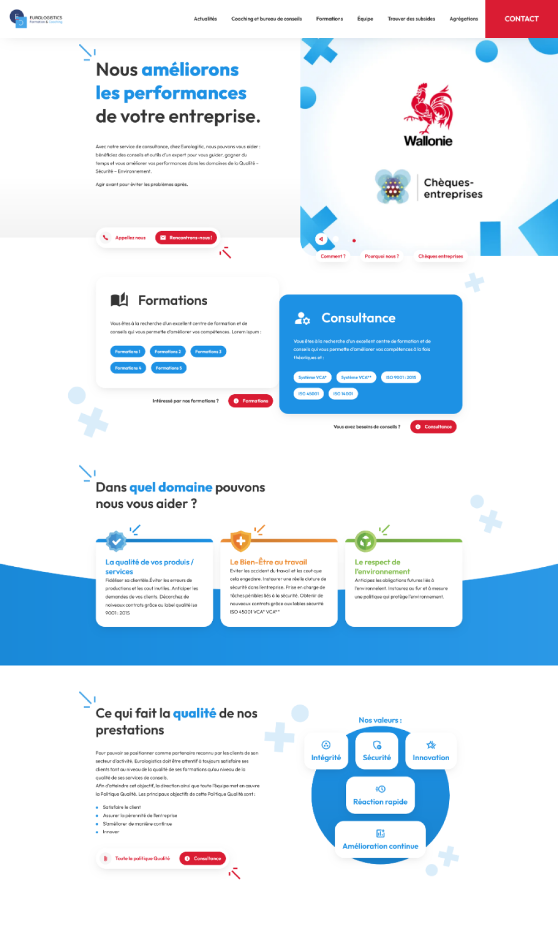 Aperçu grand écran de eurologitics.be